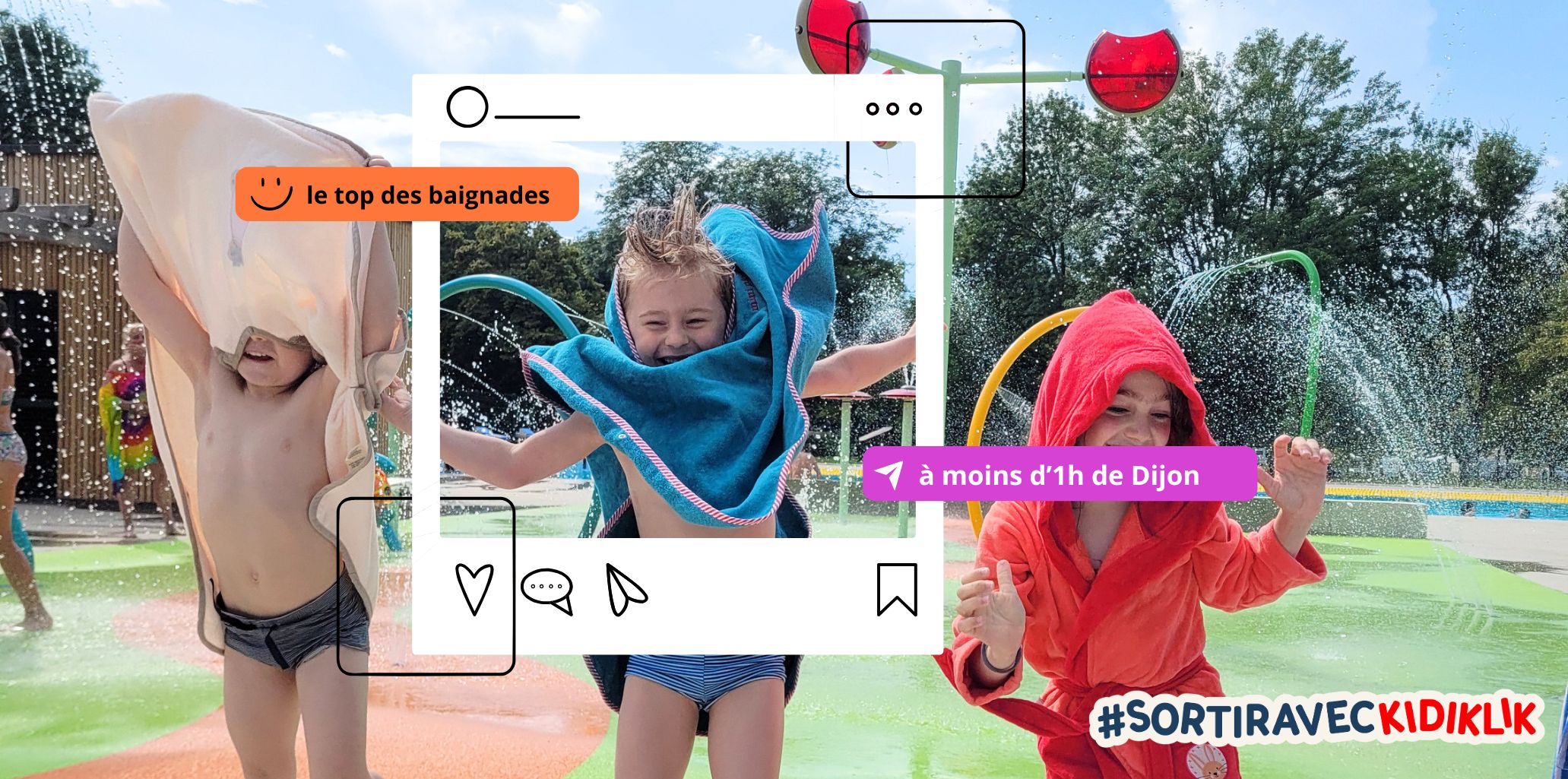 Baignade avec les enfants : le Top des endroits où se baigner aux alentours de Dijon !