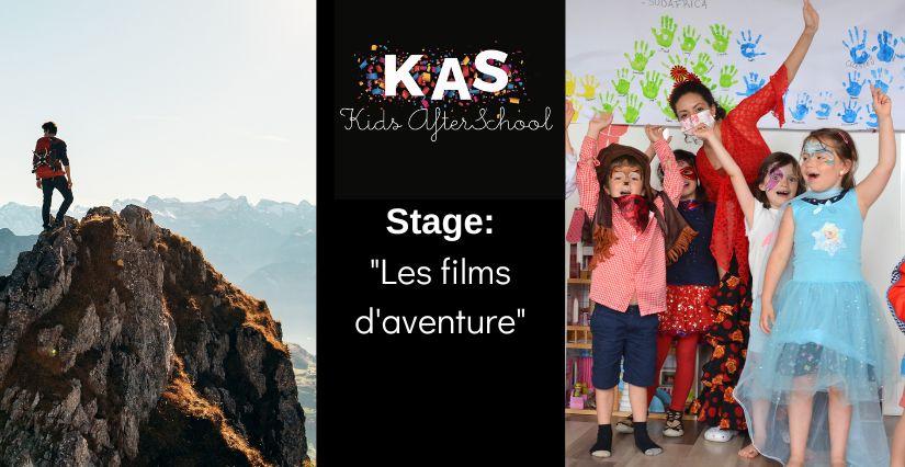 Stage d'été "Les films d'aventure", centre de loisirs en anglais-espagnol KIDS AFTERSCHOOL à Dijon