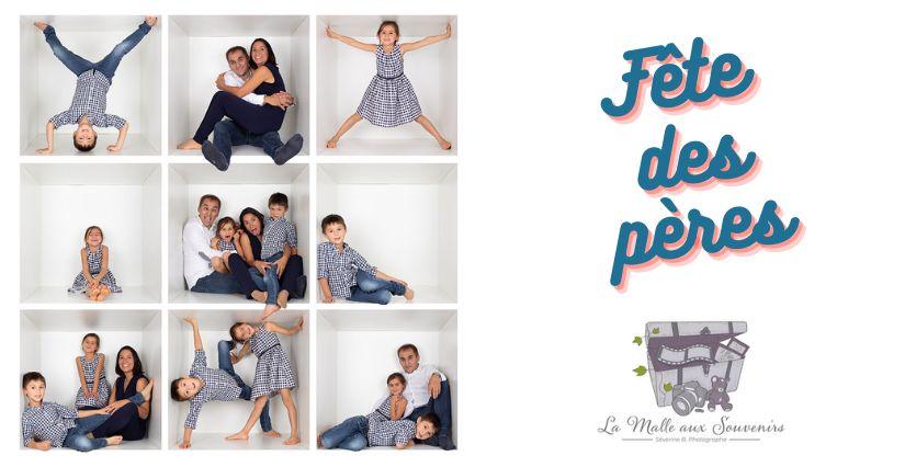 OFFRES SPÉCIALES fêtes des papas ! SEANCE PHOTO 'IN THE BOX' EN FAMILLE -20%!!