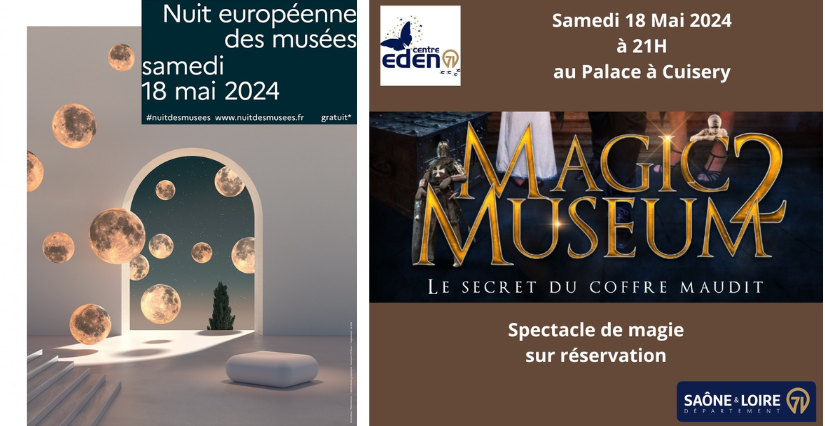 Nuit européenne des musées au Centre Eden