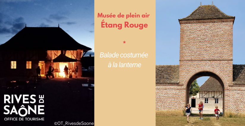 Balade costumée à la lanterne au Village de l'Étang Rouge