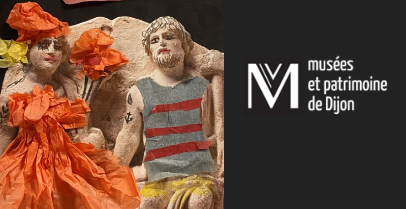 Atelier des familles "Divinités mélangées et costumées : un collage décalé !" au Musée Archéologique de Dijon