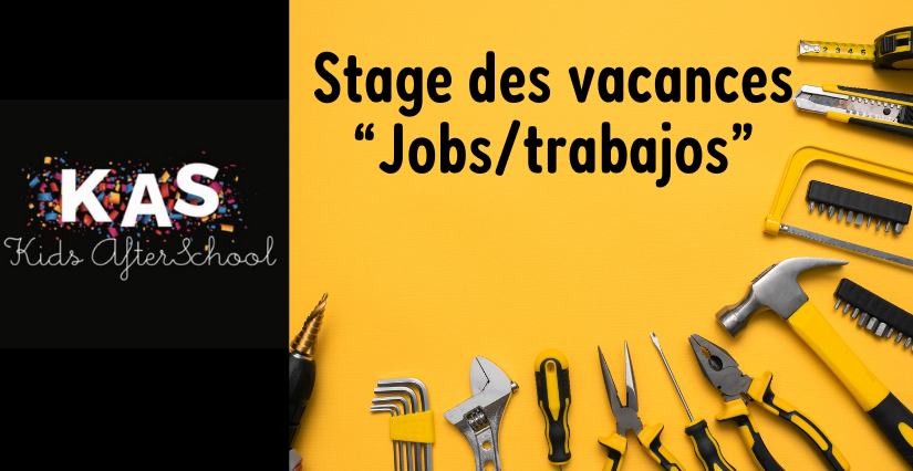 STAGE DES VACANCES DE PRINTEMPS - "Jobs/profesiones" avec Kids after school à Dijon