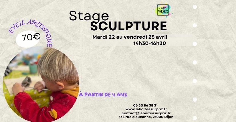 Stage sculpture avec la Boite à SurpriZ à Dijon