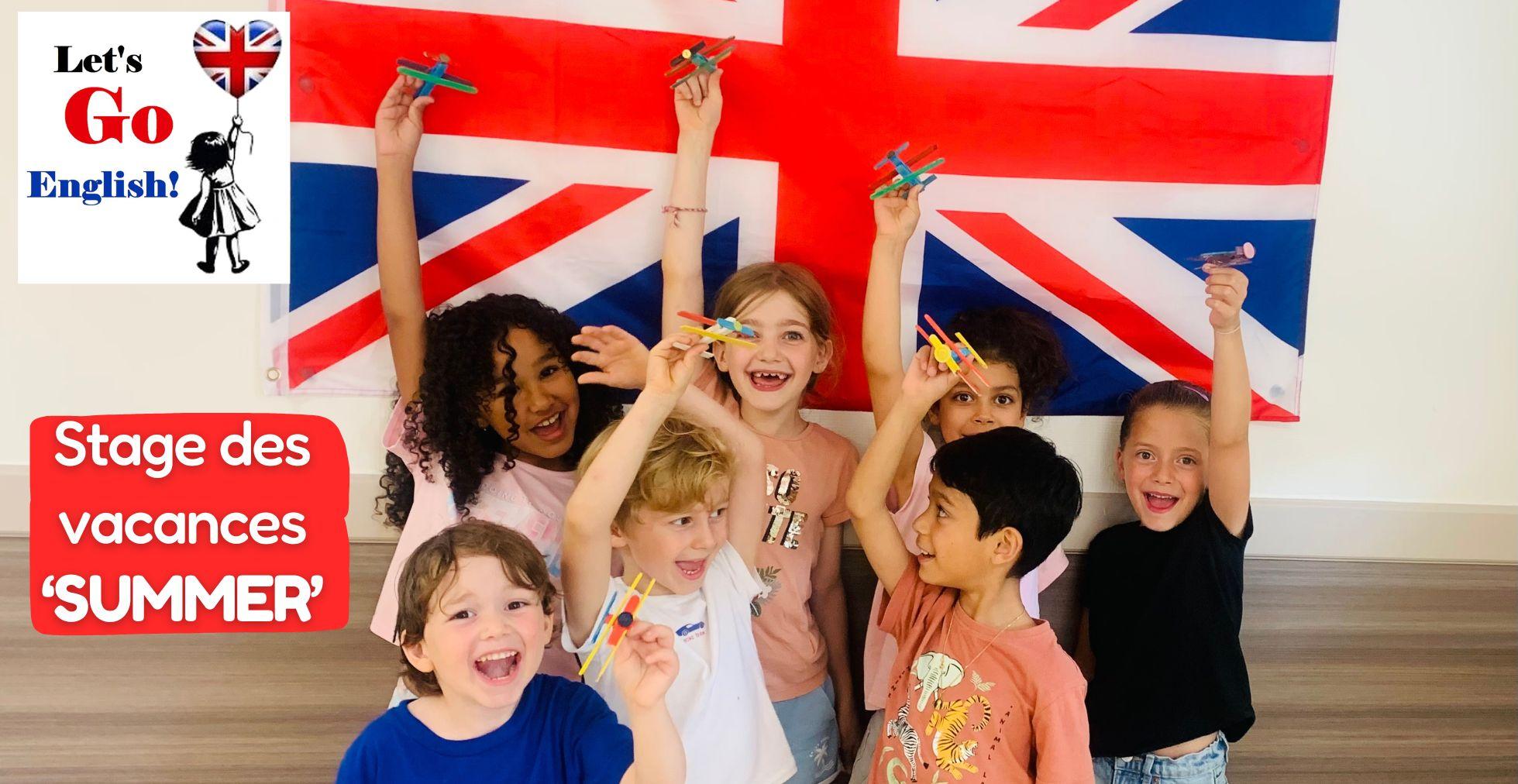 Stage d'anglais vacances d'été 'SUMMER' avec Let's Go English à Talant, 3-10 ans