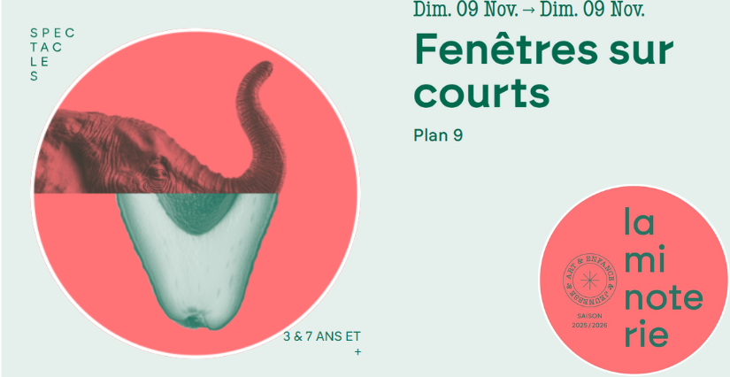 Festival "Fenêtres sur courts", cinéma en famille à la Minoterie Festival "Fenêtres sur courts", cinéma en famille à la Minoterie