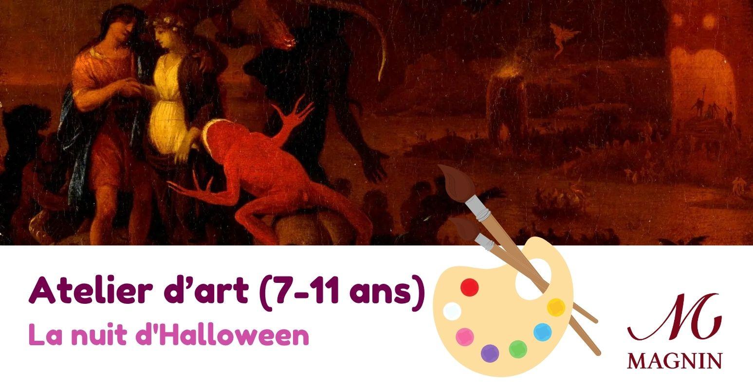 ATELIER ENFANTS (7/11 ans) : La nuit d'Halloween