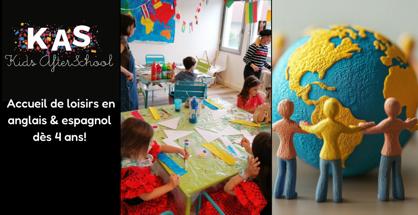 Stage des vacances avec KIDS AFTERSCHOOL 'Games all around the world' & 'Friends all around the world' à Dijon