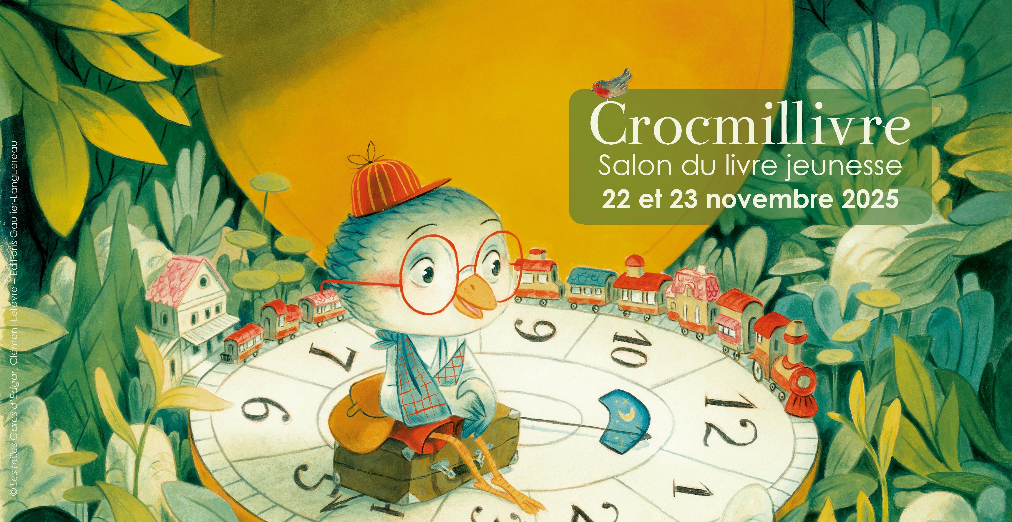 Salon du livre jeunesse CROCMILLIVRE à Dijon 
