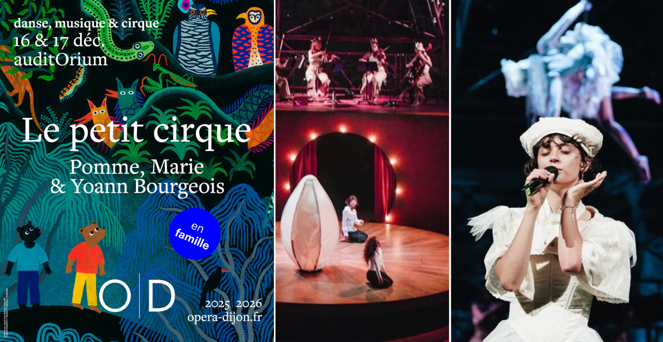 "Le Petit Cirque", spectacle en famille à l'Opéra de Dijon
