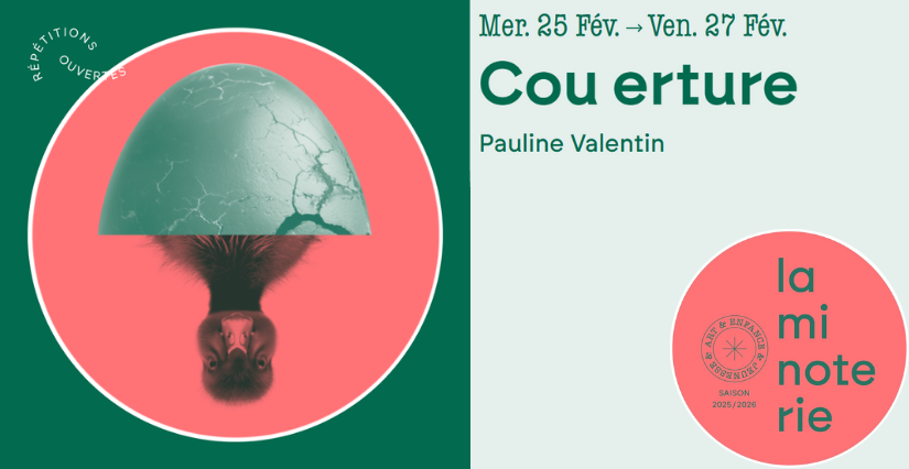 "Cou erture", spectacle pour les tout-petits à La Minoterie