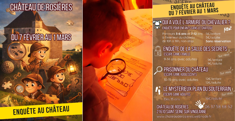 Enquête au château de Rosières