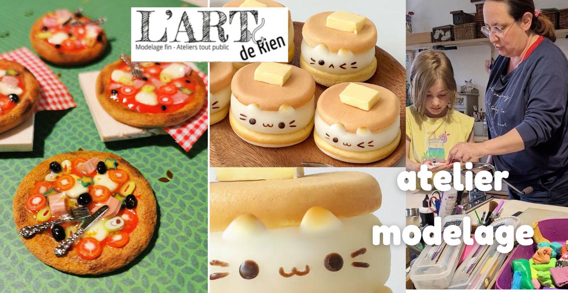 Ateliers de modelage polymère avec "l'Art de Rien" à Dijon