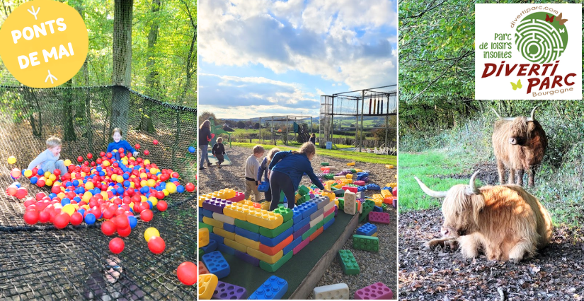 Diverti'Parc, parc de loisirs 100% nature en Bourgogne