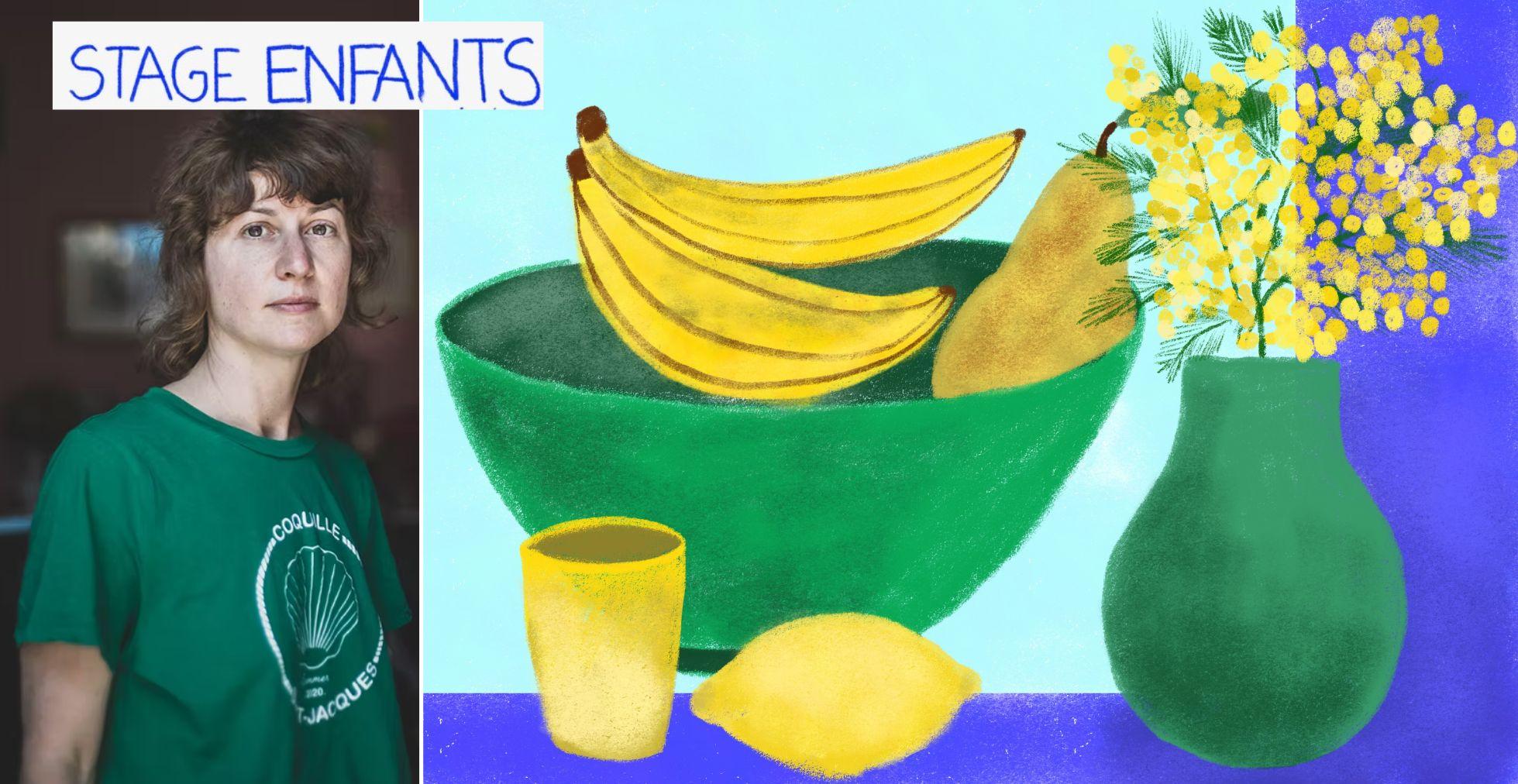 Stage vacances - Dessin & Peinture nature morte avec Chachaboudin à Dijon