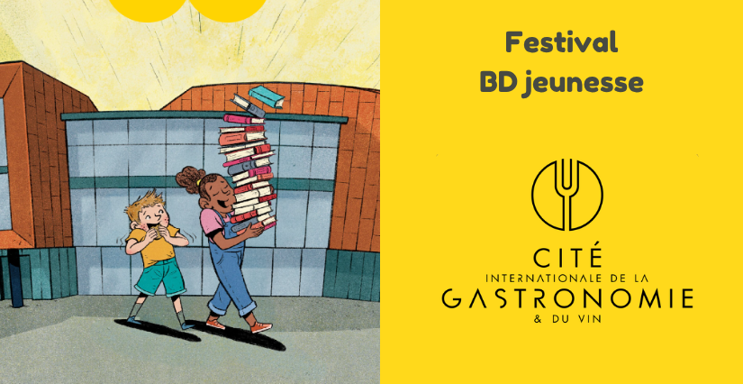 Festival BD Jeunesse à la Cité internationale de la gastronomie et du vin à Dijon