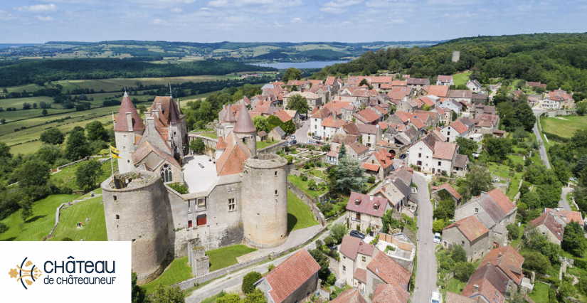 Du château au bourg, tours et détours : une visite guidée de Châteauneuf en famille