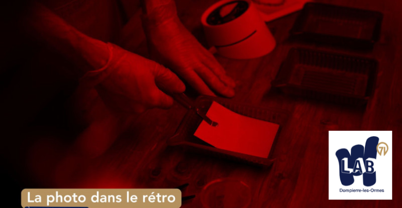 La photo dans le rétro, atelier des vacances au Lab 71