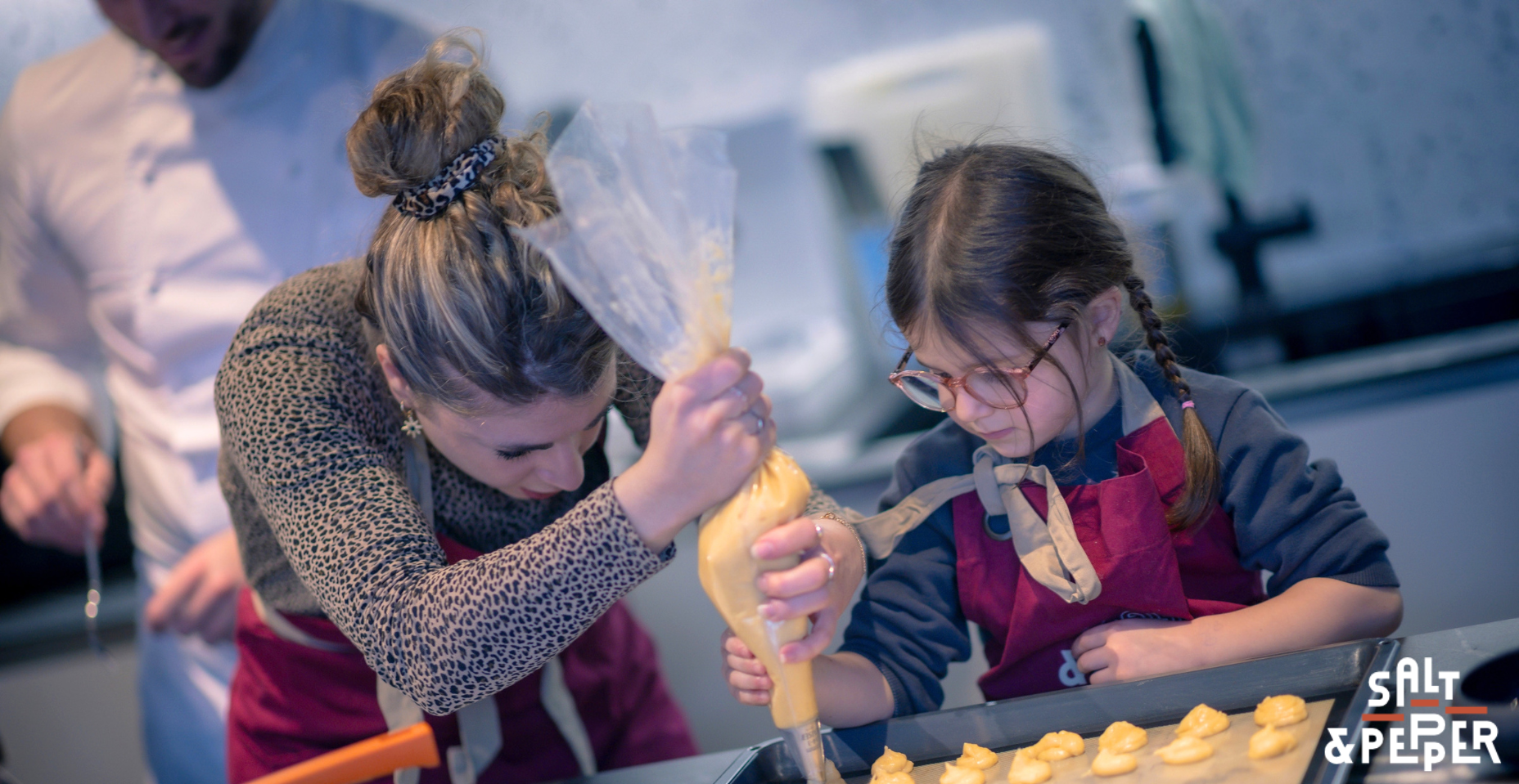 atelier cuisine pâtisserie parent enfant ados Dijon Salt and Pepper vacances