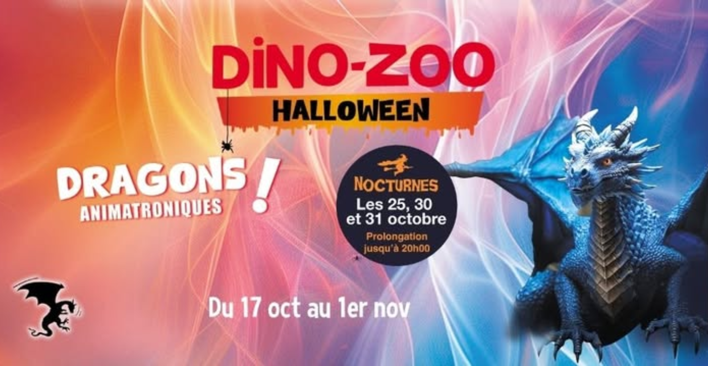 Dino Zoo halloween toussaint parc de loisirs