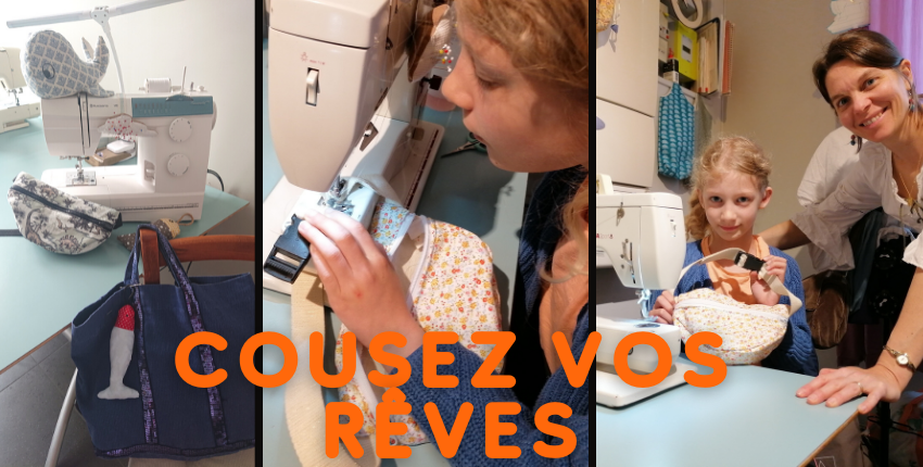 ✪ DES COURS DE COUTURE POUR ENFANTS AVEC COUSEZ VOS RÊVES | Dijon (21)