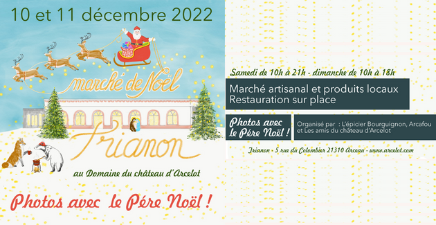 Marché de Noël // Château d'Arcelot // en famille
