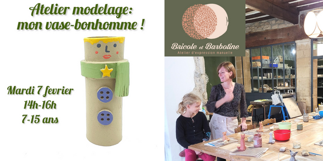 Atelier de céramique enfant / ados avec Bricole et Barbotine à Dijon kidiklik 21