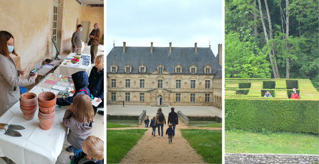 Marché des Producteurs des Jeunes Agriculteurs au château de Bussy-Rabutin kidklik bourgogne