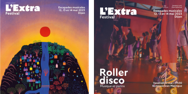 L'Extra Festival de LA VAPEUR : roller disco et concerts pour ados et adultes à Dijon