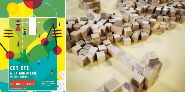 Ateliers jeux de construction pour les enfants cet été à La Minoterie, Dijon