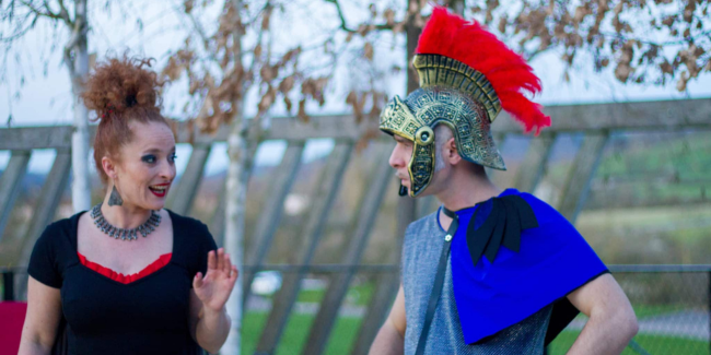 Spectacle "Engagez-vous" au MuséoParc Alesia pendant les vacances d'été