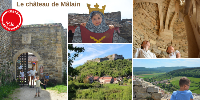♜ Une visite en famille château médiéval de Mâlain, perché sur son éperon rocheux | Côte-d'Or