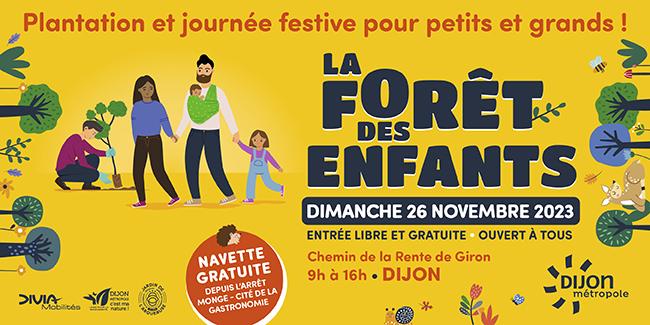 LA FORÊT DES ENFANTS au Chemin de la Rente Giron à Dijon