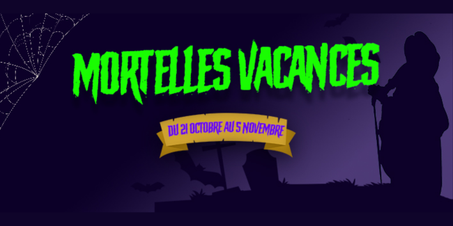 Animations Halloween "Mortelles vacances" au MuséeoParc Alésia