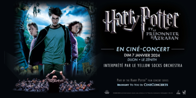 Ciné-concert Harry-Potter en famille au Zénith à Dijon