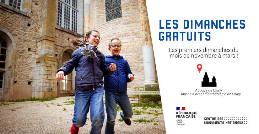 Les dimanches gratuits à l'Abbaye de Cluny