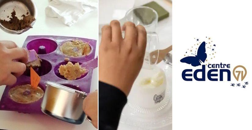 Atelier cosmétique et astuces maison au Centre Eden - centre éducatif nature et découverte 