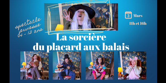 "La sorcière du placard aux balais", spectacle à l'Interlude à Dijon