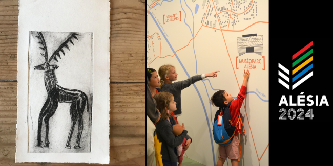 Atelier famille 'Familles gauloises à graver' et visite ludique au Muséoparc Alésia