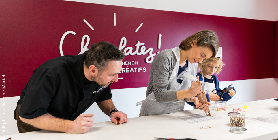 CHOCOLATEZ! Sébastien Hénon : atelier en duo sur le thème "Poules et Cie! Pâques"