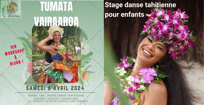 stage de dans tahitienne pour enfants 