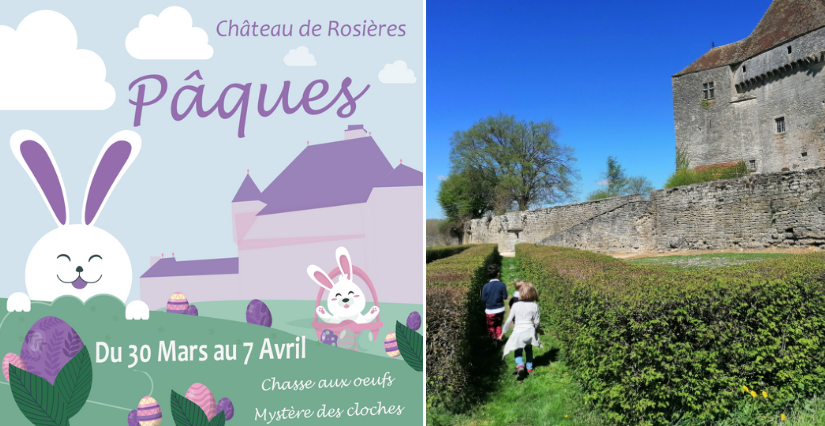 Chasse aux oeufs au Château de Rosières (21)