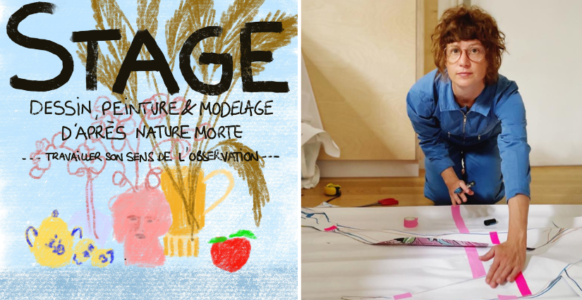 Stage Dessin - peinture- modelage avec Chachaboudin à Dijon