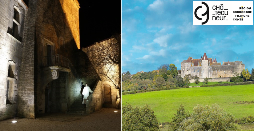 Visite au crépuscule, sortie nocturne cet été au Château de Châteauneuf