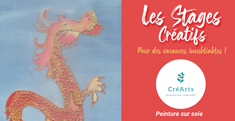 Stage créatif de peinture sur soie avec CréArts Dijon