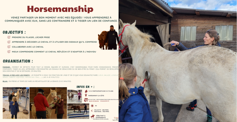Atelier "Horsemanship" avec Ehwaz Hope