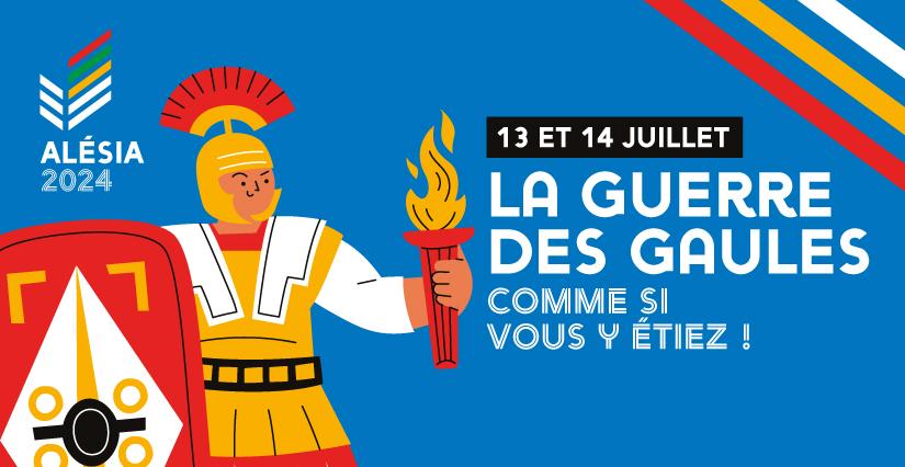 Reconstitution historique géante 'La Guerre des Gaules' / "De Bello Gallico" au MuséoParc Alésia