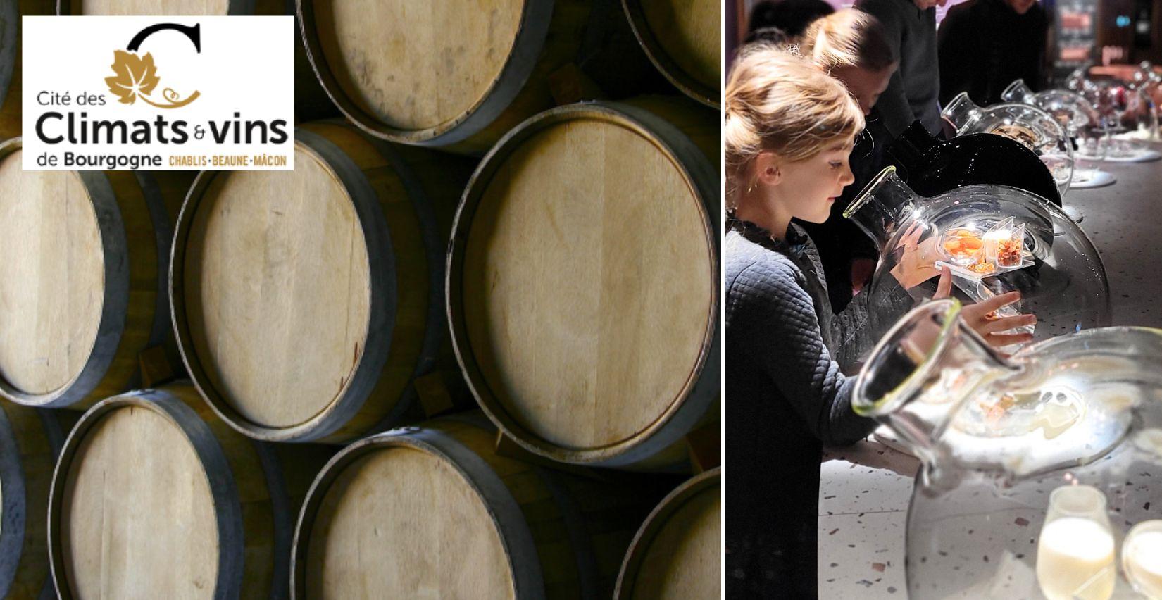 "Fabrique ton mini tonneau ", activité famille à la Cité des climats et vins de Bourgogne, à Beaune