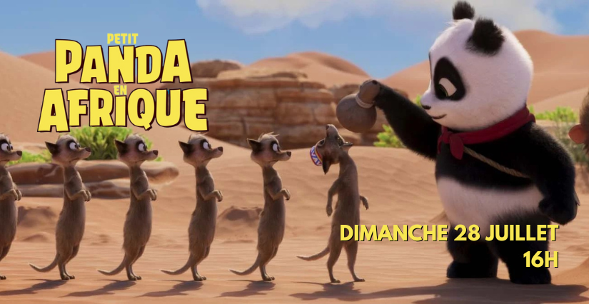 "Petit Panda en Afrique", avant-première au Cinéma Olympia à Dijon