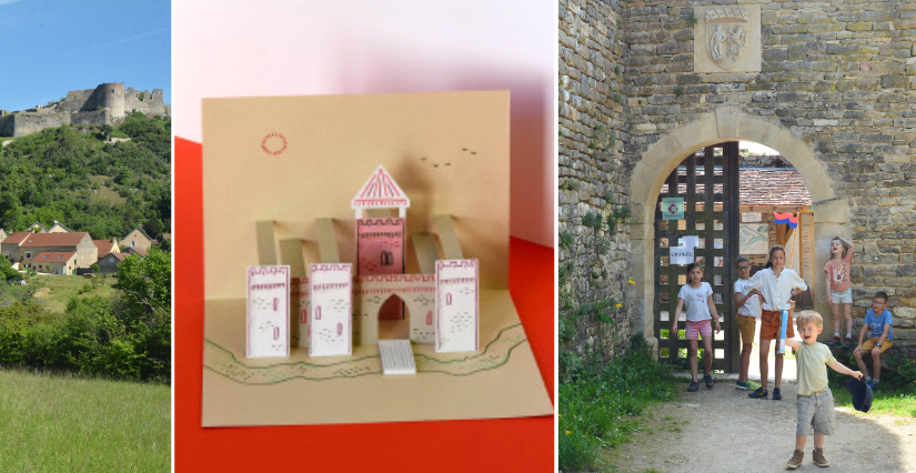 "Pop up, construis ton château de papier !", atelier créatif au Château de Mâlain